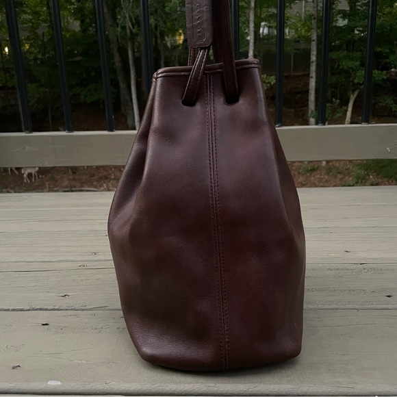 Coach 9165 vintage brown leather bucket bag - Picture 5 of 16